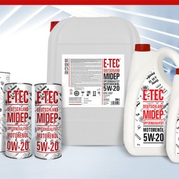 Expansion of the range of E-TEC engine oils