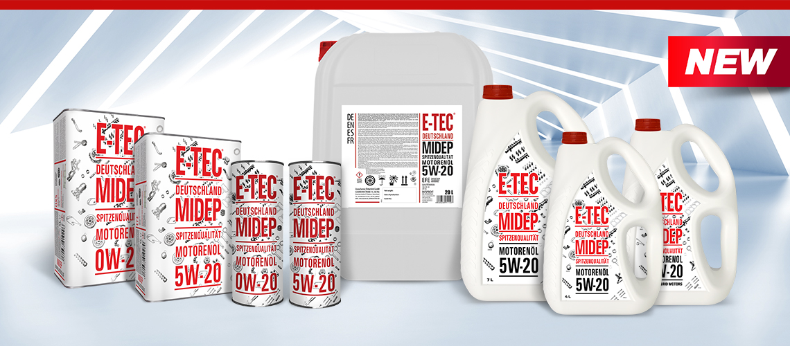 Expansion of the range of E-TEC engine oils